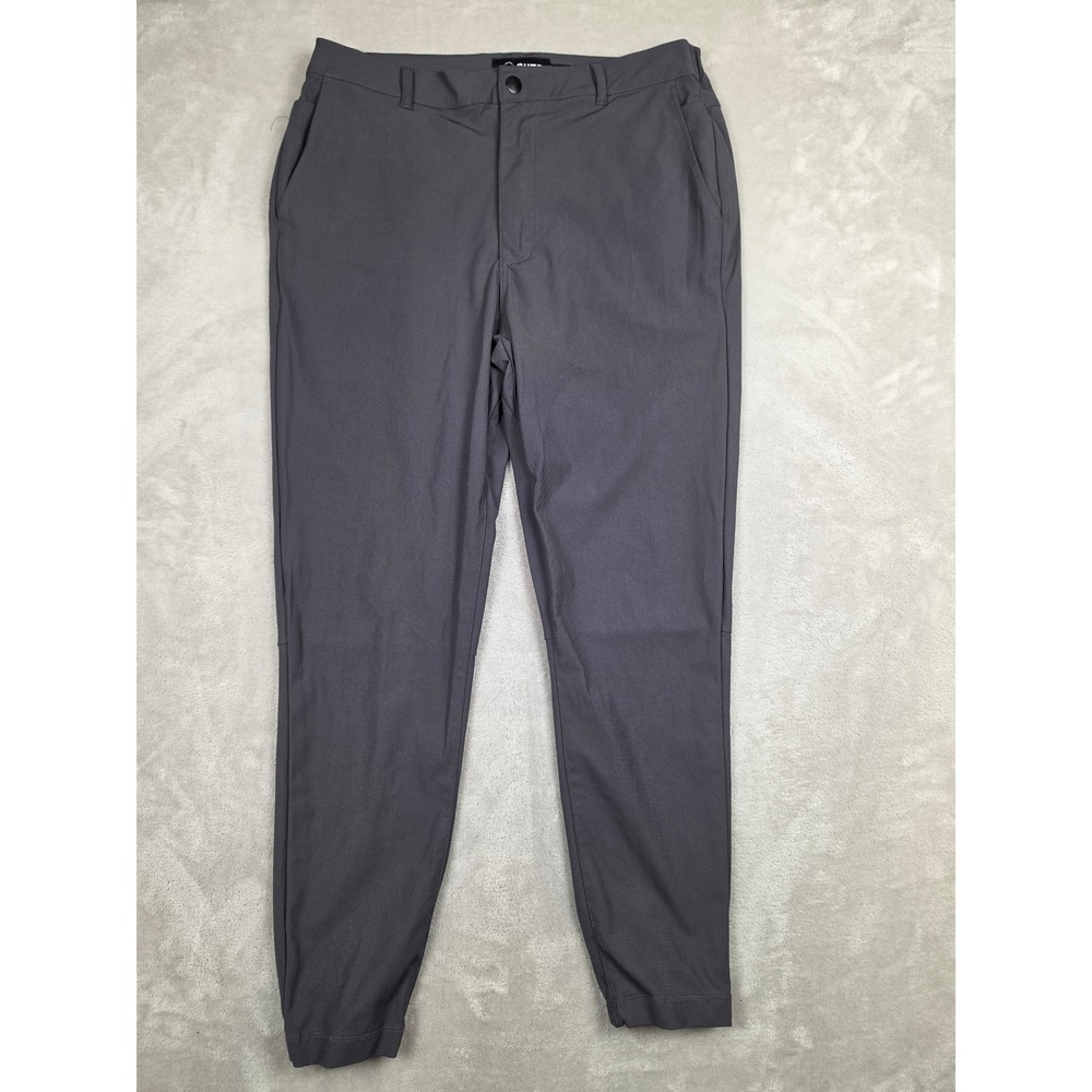 Cuts Clothing AO Joggers Mens Large Grey Performance Pants Elastic Waist